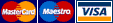 Visa Mastercard Maestro Logos Credit Card Logos